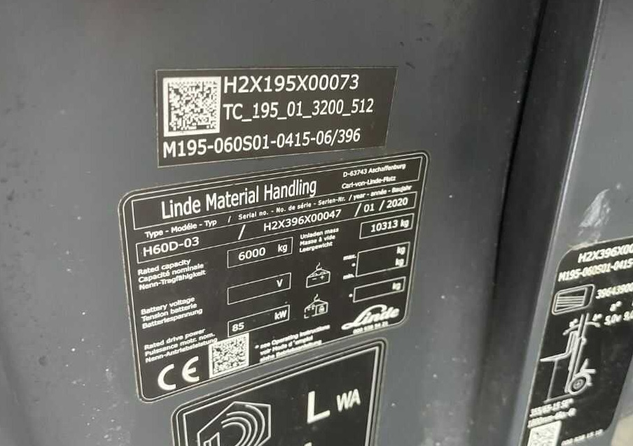 Linde H60D-03 - Xe nâng diesel: hình 4 Linde H60D-03 - Xe nâng diesel: hình 4