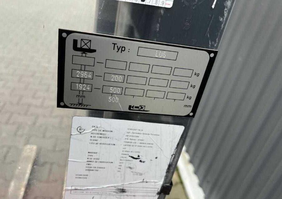 Linde L06AC - Máy xếp chồng: hình 5 Linde L06AC - Máy xếp chồng: hình 5