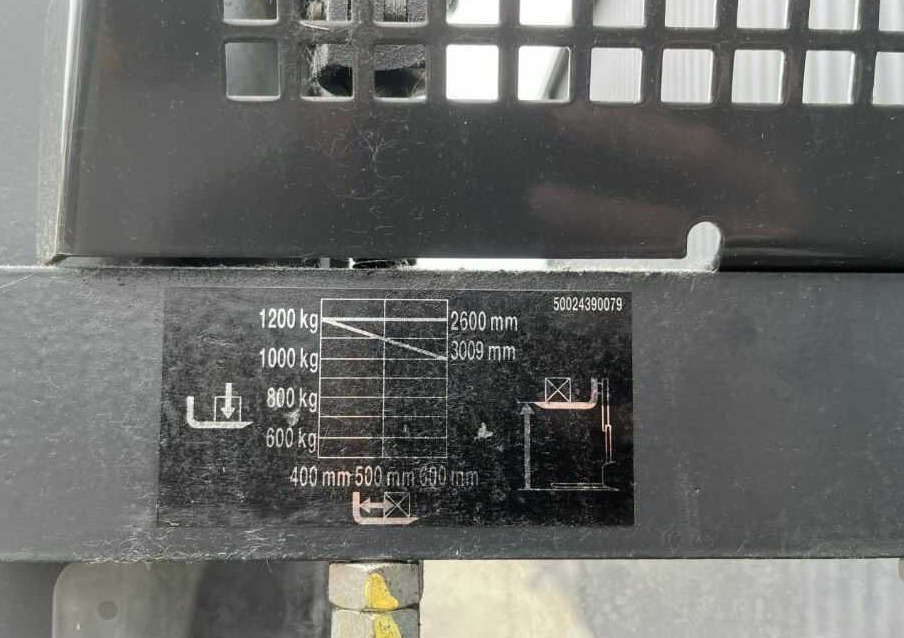Linde L12 - Máy xếp chồng: hình 5 Linde L12 - Máy xếp chồng: hình 5