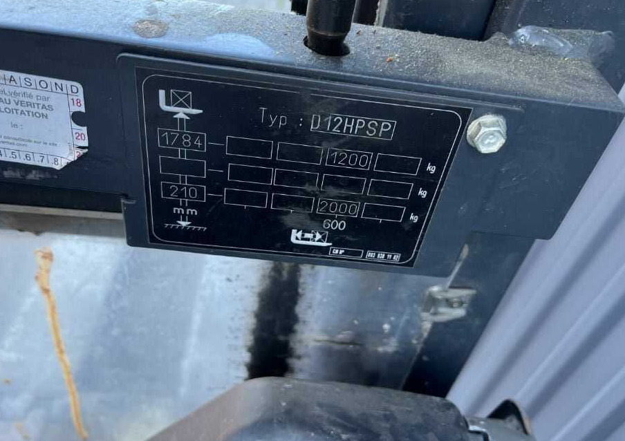 Linde L12LHP - Máy xếp chồng: hình 5 Linde L12LHP - Máy xếp chồng: hình 5