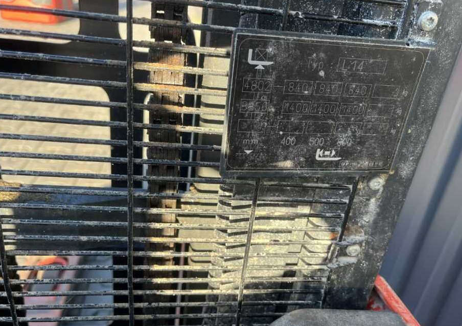 Linde L14 - Máy xếp chồng: hình 5 Linde L14 - Máy xếp chồng: hình 5