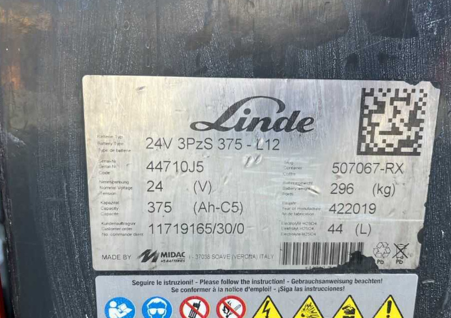 Máy xếp chồng Linde L14AP: hình 9