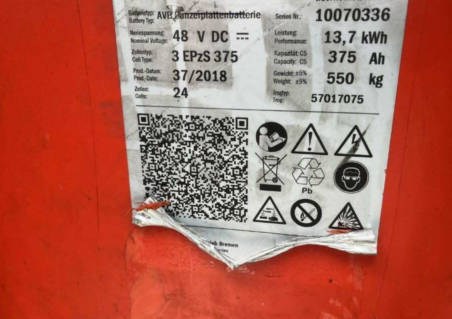 Linde P80 - Xe cày kéo: hình 5 Linde P80 - Xe cày kéo: hình 5