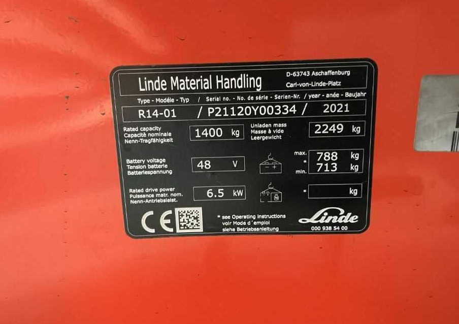 Linde R14-01 - Xe tải tiếp cận: hình 4 Linde R14-01 - Xe tải tiếp cận: hình 4