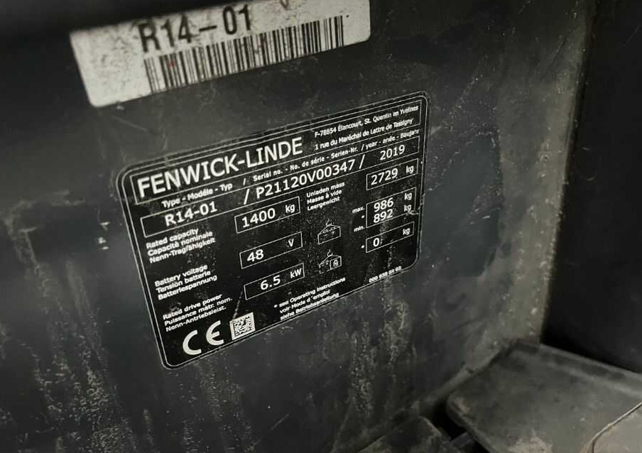 Linde R14-01 - Xe tải tiếp cận: hình 4 Linde R14-01 - Xe tải tiếp cận: hình 4