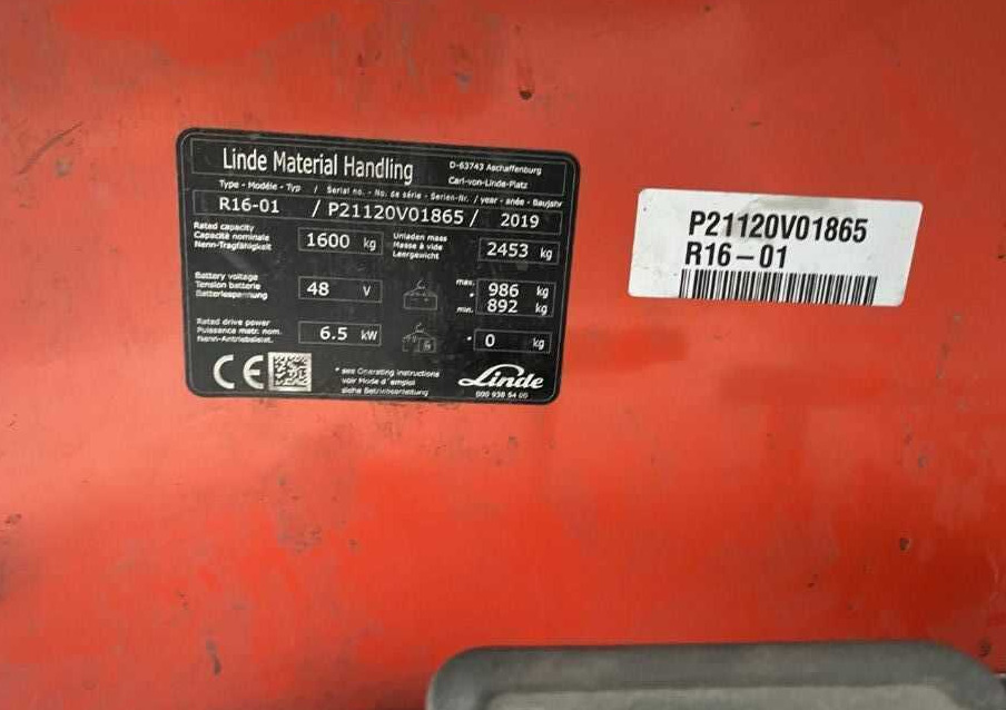 Linde R16-01 - Xe tải tiếp cận: hình 4 Linde R16-01 - Xe tải tiếp cận: hình 4