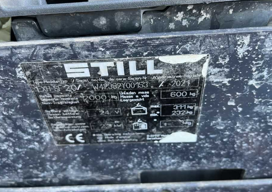Still EXH-SF20 - Xe tải nâng pallet: hình 4 Still EXH-SF20 - Xe tải nâng pallet: hình 4