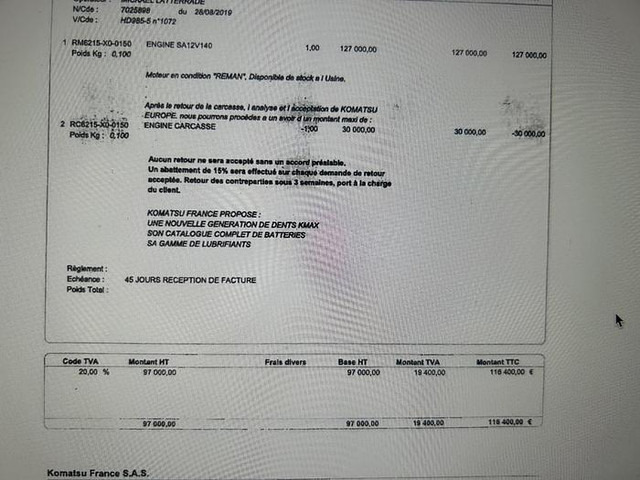Cho thuê Komatsu SA12V140 - WA800 - HD785 - HD985 - D475 engine - Komatsu SA12V140 - WA800 - HD785 - HD985 - D475 engine -: hình 17 Cho thuê Komatsu SA12V140 - WA800 - HD785 - HD985 - D475 engine - Komatsu SA12V140 - WA800 - HD785 - HD985 - D475 engine -: hình 17