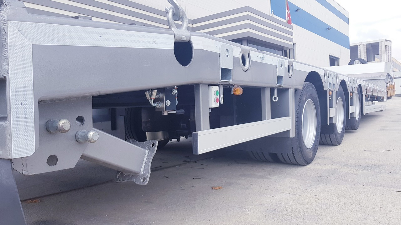 Sơ mi rơ moóc thùng thấp để vận chuyển máy móc nặng mới 3 AXLE LOWBED (VEGA ITALIANO): hình 12