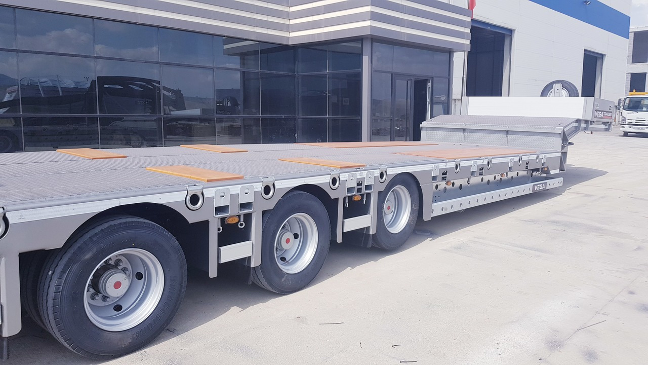 Sơ mi rơ moóc thùng thấp để vận chuyển máy móc nặng mới 3 AXLE LOWBED (VEGA ITALIANO): hình 8