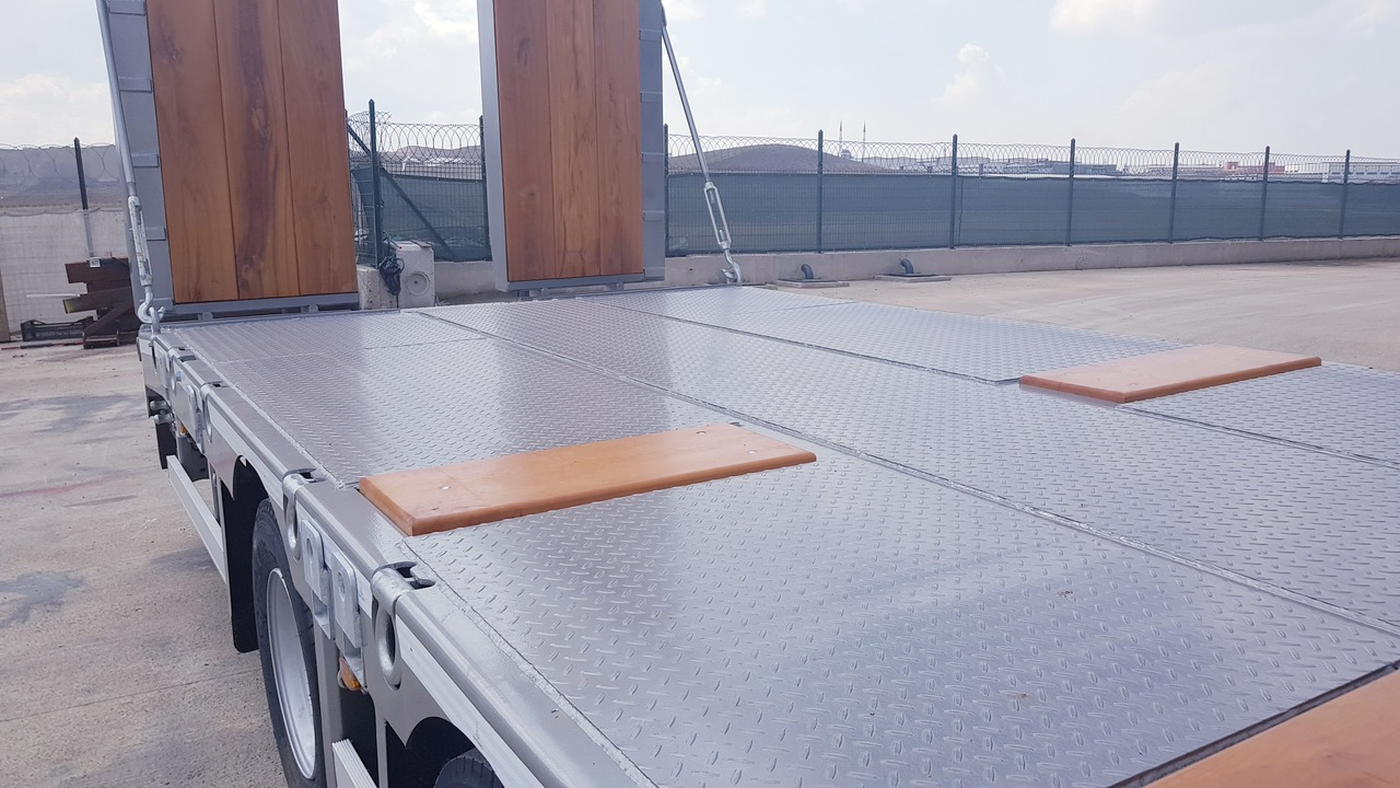 Sơ mi rơ moóc thùng thấp để vận chuyển máy móc nặng mới 3 AXLE LOWBED (VEGA ITALIANO): hình 11