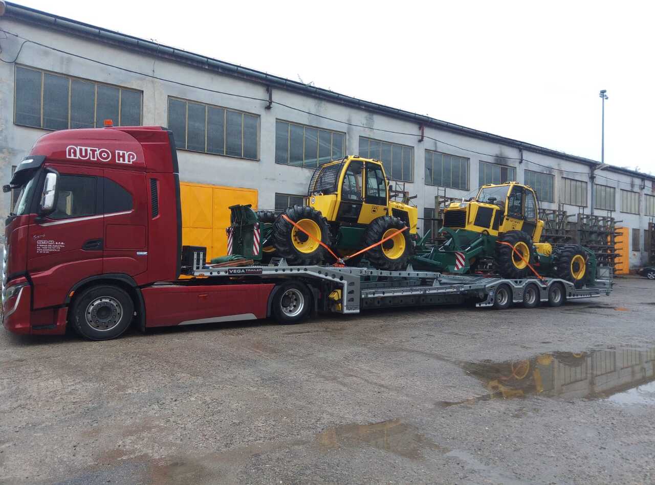 Sơ mi rơ moóc tự động vận chuyển mới PROMAX 3 AXLE TRUCK CARRIER: hình 15