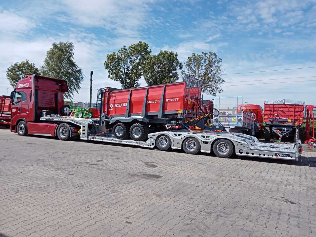 Sơ mi rơ moóc tự động vận chuyển mới PROMAX 3 AXLE TRUCK CARRIER: hình 17