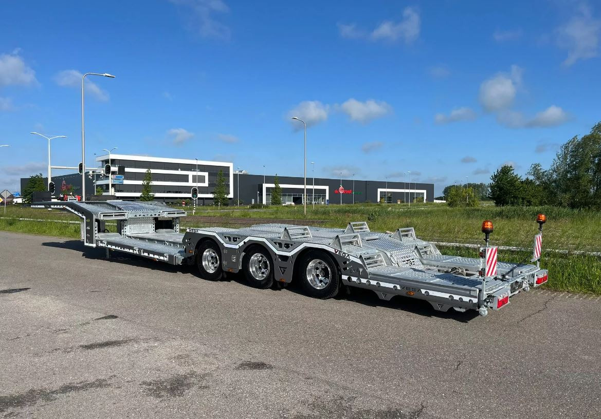 Sơ mi rơ moóc tự động vận chuyển mới PROMAX 3 AXLE TRUCK CARRIER: hình 9