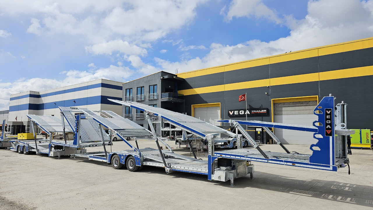 Sơ mi rơ moóc tự động vận chuyển VEGA TRAILER Extendable Jeep Carrier: hình 10