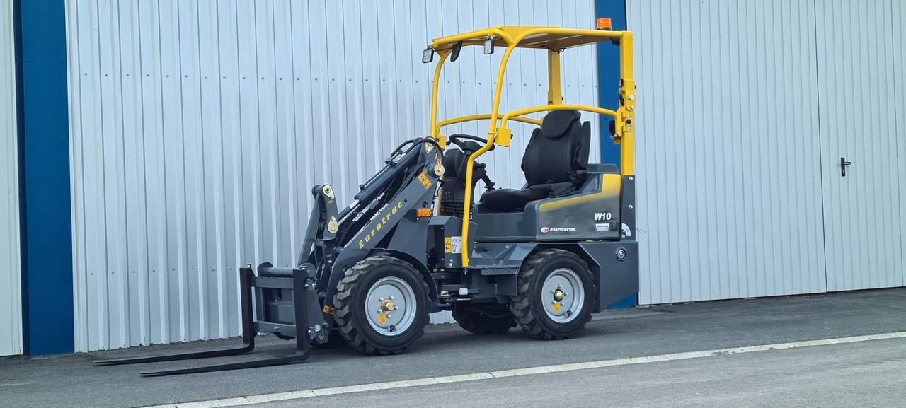 Eurotrac W10 Radlader Hoflader - Máy xúc lật mini gấp khúc: hình 1 Eurotrac W10 Radlader Hoflader - Máy xúc lật mini gấp khúc: hình 1