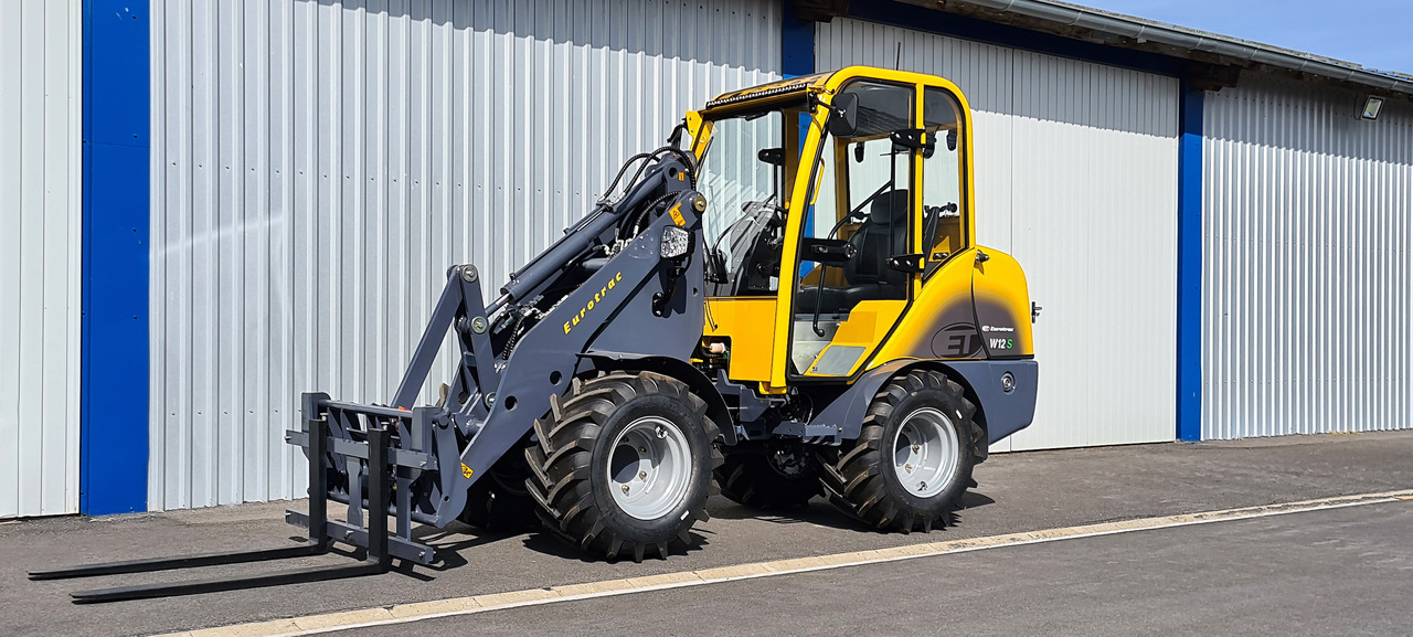Eurotrac W12 Radlader Hoflader - Máy xúc lật mini gấp khúc: hình 1 Eurotrac W12 Radlader Hoflader - Máy xúc lật mini gấp khúc: hình 1