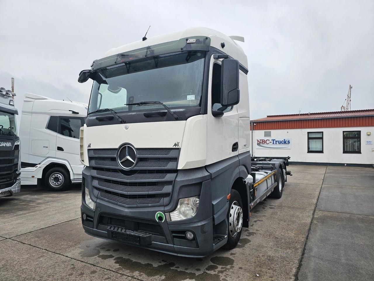 Mercedes-Benz ACTROS 2542 * VOLLLUFT * RETARDER * STANDH * BÄR - Xe tải khung gầm: hình 1 Mercedes-Benz ACTROS 2542 * VOLLLUFT * RETARDER * STANDH * BÄR - Xe tải khung gầm: hình 1