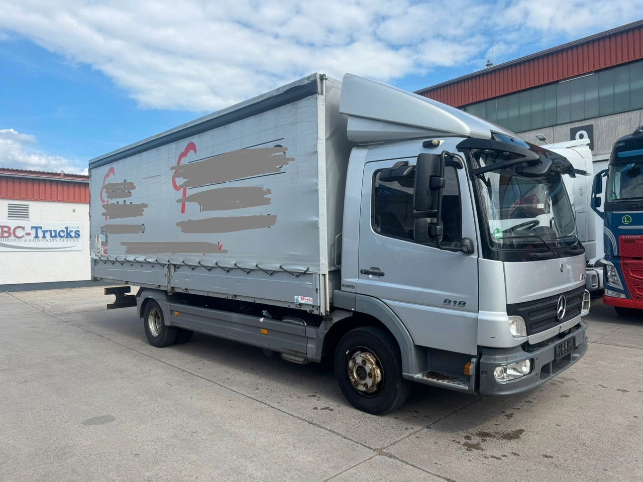 Mercedes-Benz ATEGO 818 * PR.PL * 217.000 KM * 1. HAND * TÜV - Xe van thùng mui bạt: hình 1 Mercedes-Benz ATEGO 818 * PR.PL * 217.000 KM * 1. HAND * TÜV - Xe van thùng mui bạt: hình 1