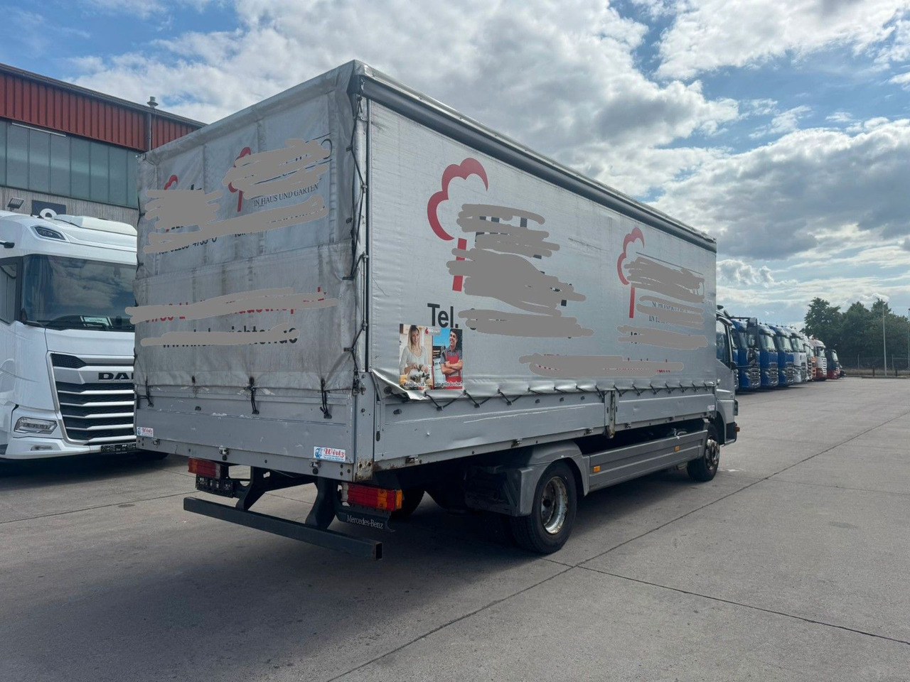 Mercedes-Benz ATEGO 818 * PR.PL * 217.000 KM * 1. HAND * TÜV - Xe van thùng mui bạt: hình 5 Mercedes-Benz ATEGO 818 * PR.PL * 217.000 KM * 1. HAND * TÜV - Xe van thùng mui bạt: hình 5