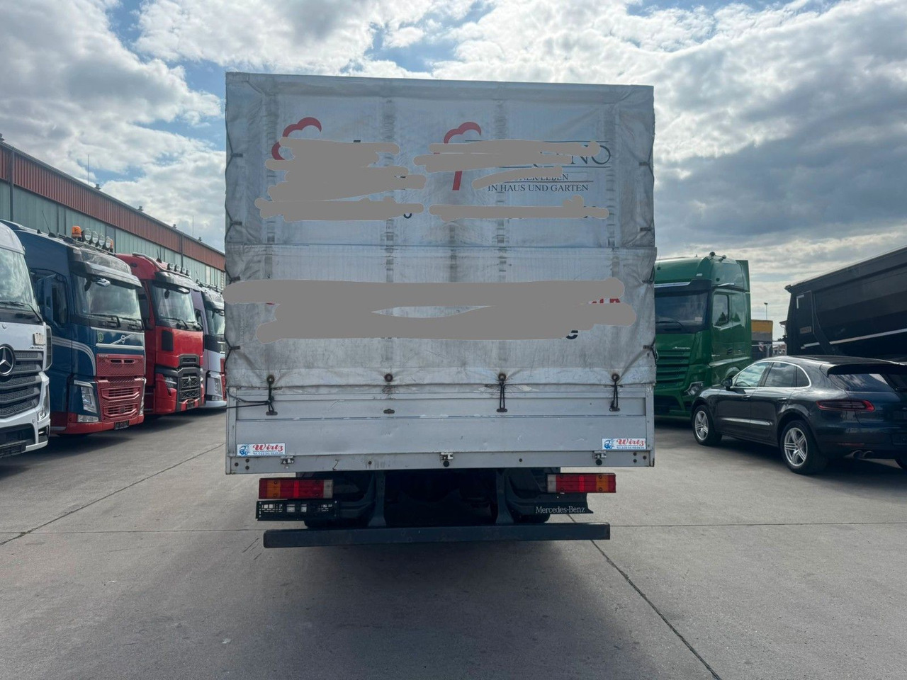 Mercedes-Benz ATEGO 818 * PR.PL * 217.000 KM * 1. HAND * TÜV - Xe van thùng mui bạt: hình 4 Mercedes-Benz ATEGO 818 * PR.PL * 217.000 KM * 1. HAND * TÜV - Xe van thùng mui bạt: hình 4