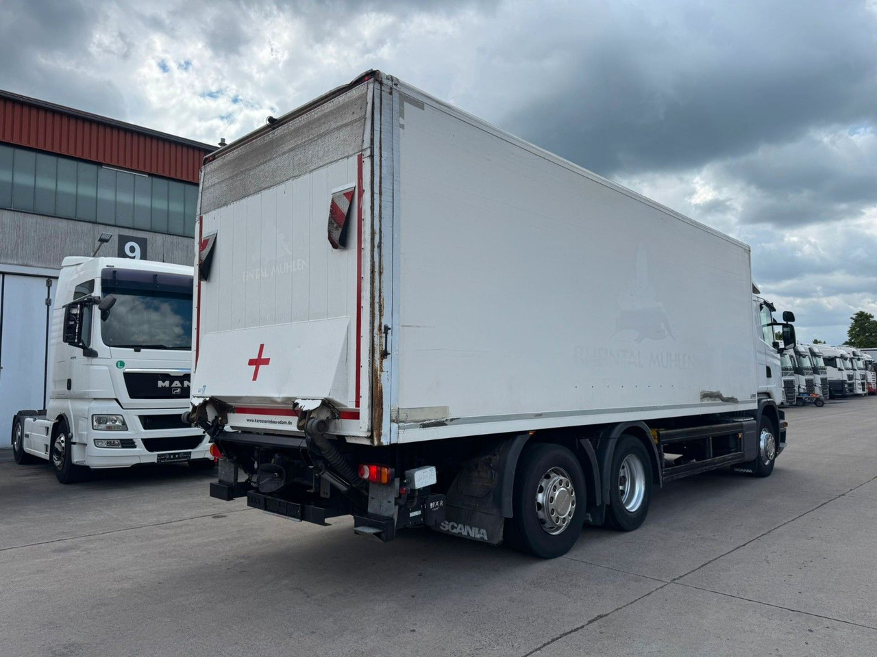 Scania P 380 * KOFFER * LBW 3 TON * LENK / LIFTACHSE * - Xe tải hộp: hình 5 Scania P 380 * KOFFER * LBW 3 TON * LENK / LIFTACHSE * - Xe tải hộp: hình 5