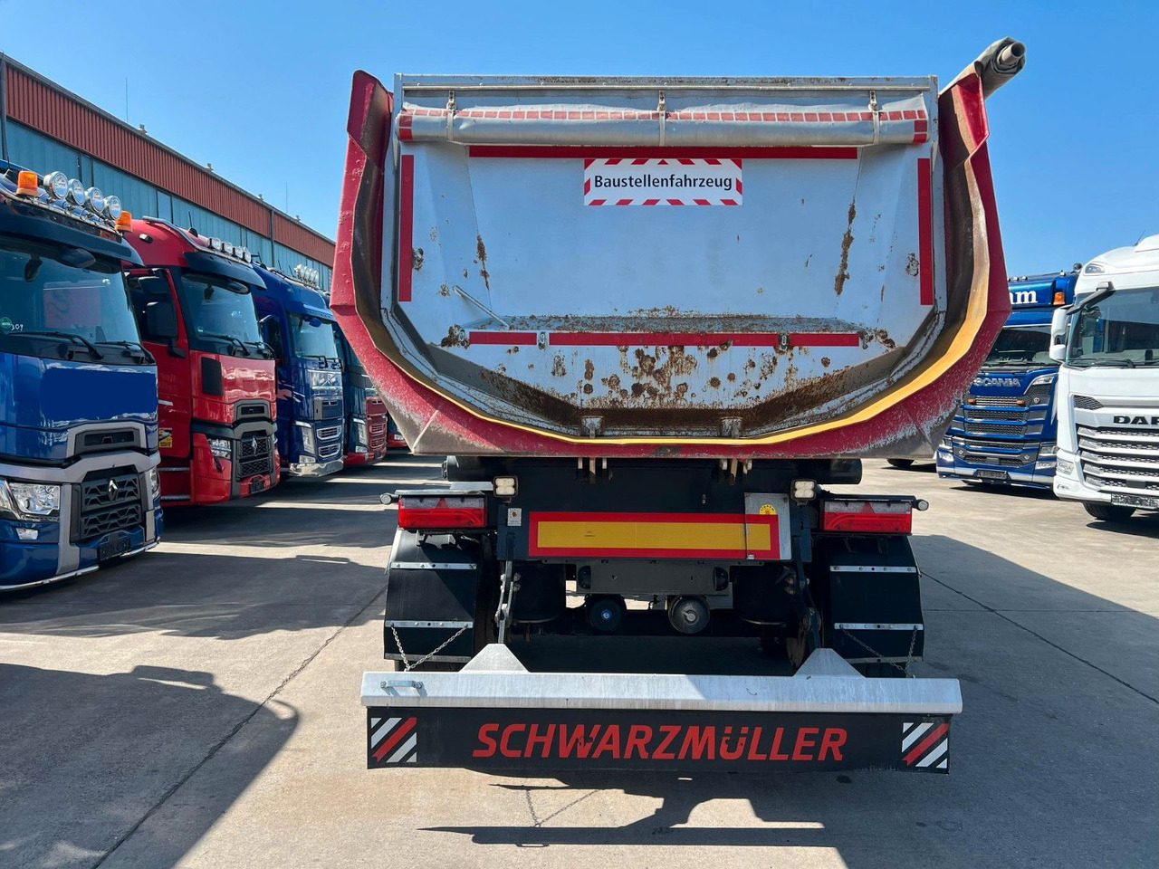 Schwarzmüller SM * KIPPER * 24 KUBIK * BPW * STAHLMULDE * - Sơ mi rơ moóc ben: hình 5 Schwarzmüller SM * KIPPER * 24 KUBIK * BPW * STAHLMULDE * - Sơ mi rơ moóc ben: hình 5