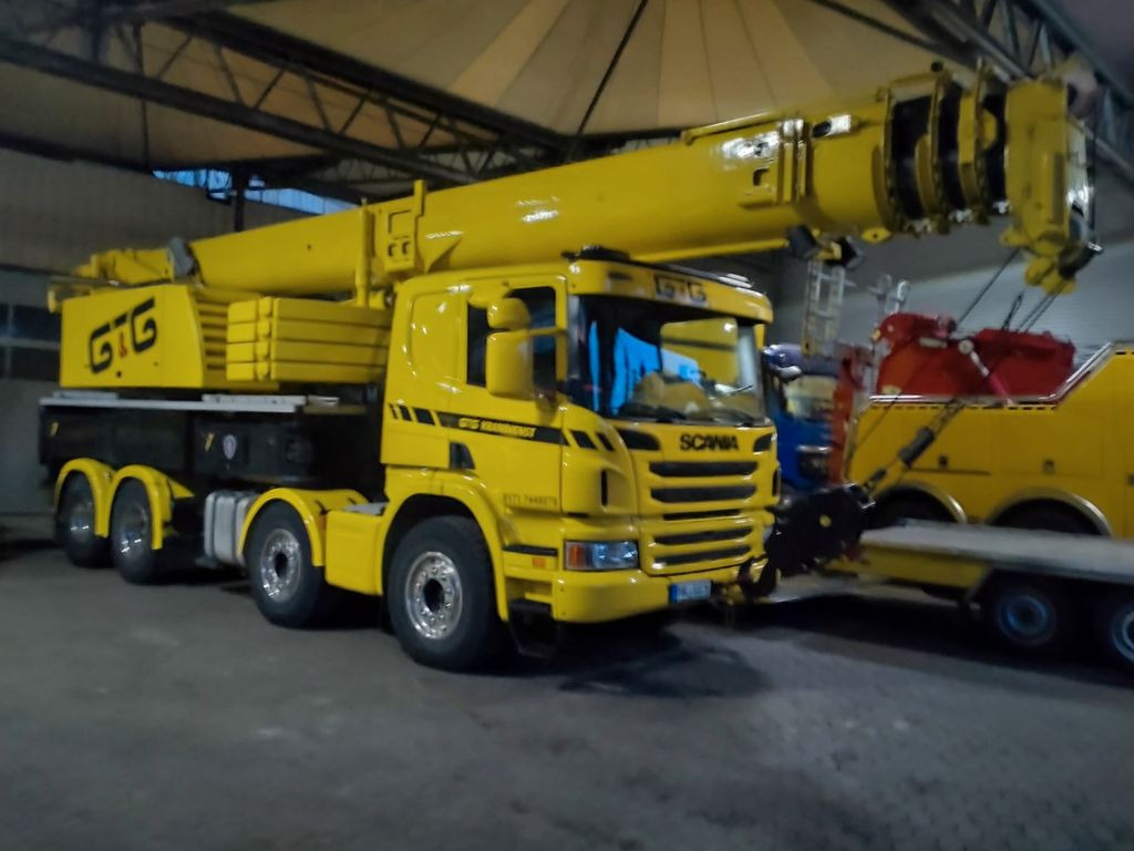 Scania Liebherr LTF 1045 Scania Liebherr LTF 1045 - Cẩu bánh lốp: hình 3 Scania Liebherr LTF 1045 Scania Liebherr LTF 1045 - Cẩu bánh lốp: hình 3