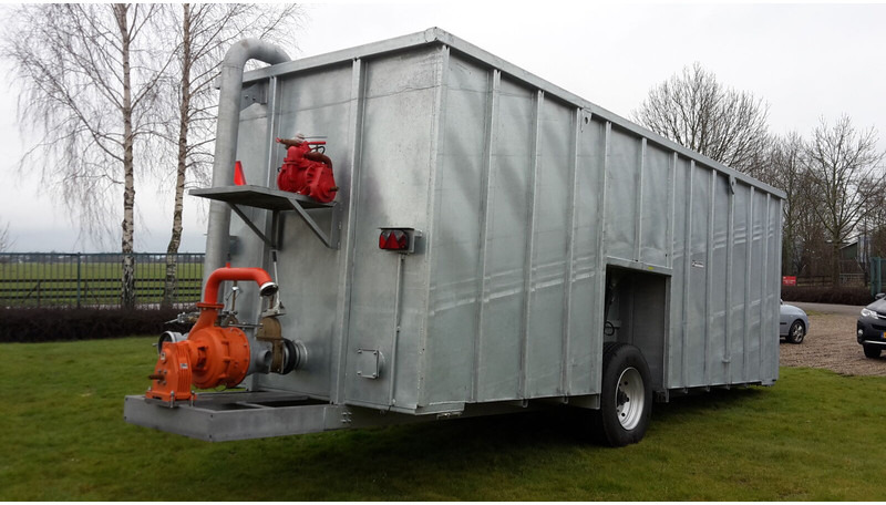 Agomac gegalvaniseerde mest-pompcontainer - Máy rải phân bón: hình 1 Agomac gegalvaniseerde mest-pompcontainer - Máy rải phân bón: hình 1