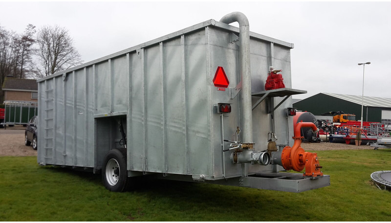 Agomac gegalvaniseerde mest-pompcontainer - Máy rải phân bón: hình 2 Agomac gegalvaniseerde mest-pompcontainer - Máy rải phân bón: hình 2