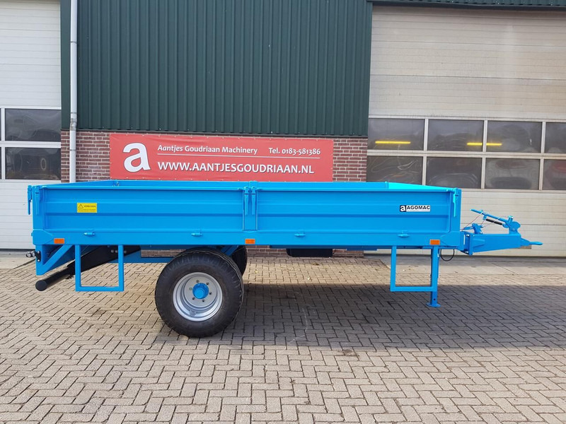 Bakkenwagen RDW gekeurd - Rơ moóc thùng lửng/ Phẳng: hình 1 Bakkenwagen RDW gekeurd - Rơ moóc thùng lửng/ Phẳng: hình 1