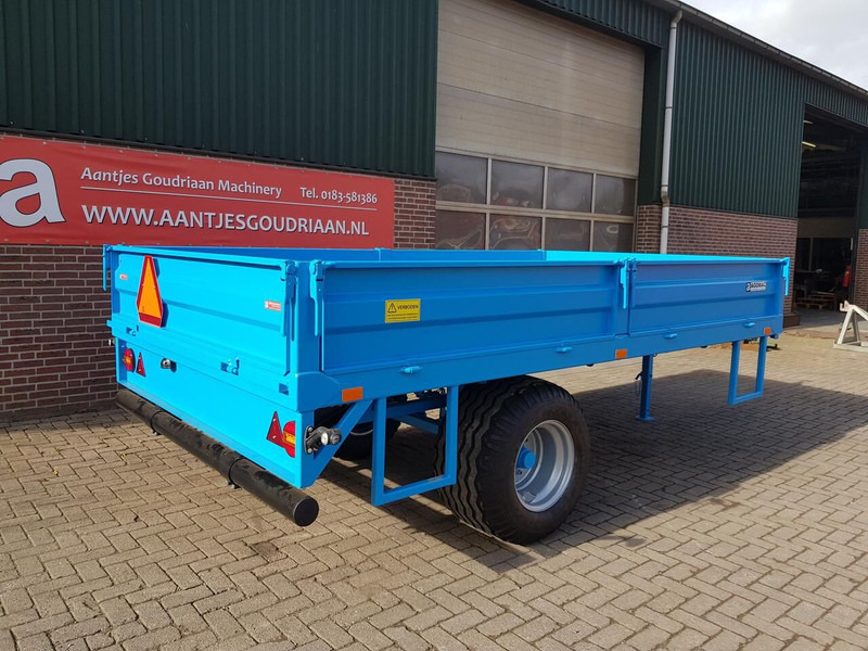 Bakkenwagen RDW gekeurd - Rơ moóc thùng lửng/ Phẳng: hình 2 Bakkenwagen RDW gekeurd - Rơ moóc thùng lửng/ Phẳng: hình 2