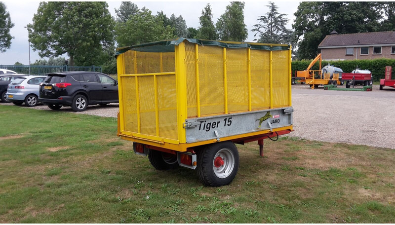 Jako tiger 15 met snipperopbouw - Rơ moóc ben: hình 5 Jako tiger 15 met snipperopbouw - Rơ moóc ben: hình 5