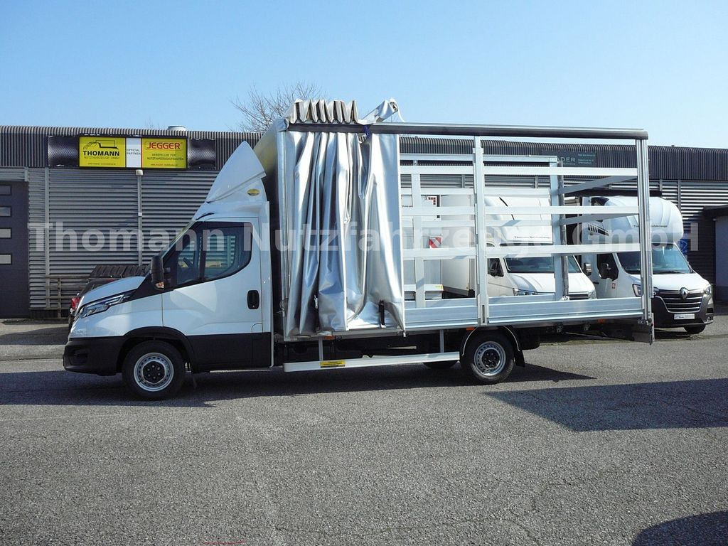 Iveco Daily 35S18 Pritsche Plane Edscha Verdeck - Xe van thùng mui bạt: hình 1 Iveco Daily 35S18 Pritsche Plane Edscha Verdeck - Xe van thùng mui bạt: hình 1