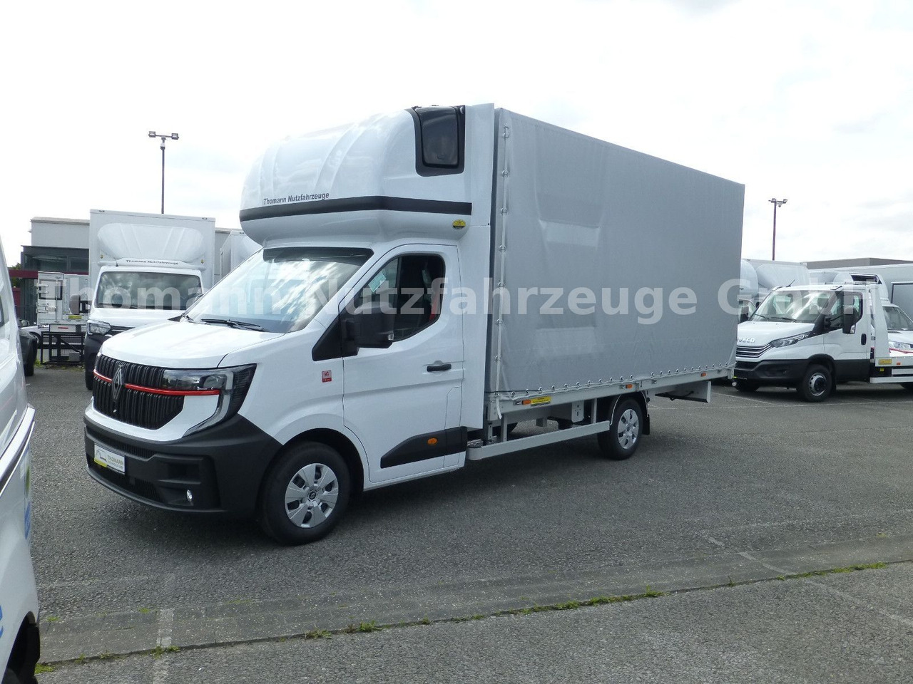 Renault NEW Master Pritsche Plane Schlafkabine - Xe van thùng mui bạt: hình 2 Renault NEW Master Pritsche Plane Schlafkabine - Xe van thùng mui bạt: hình 2