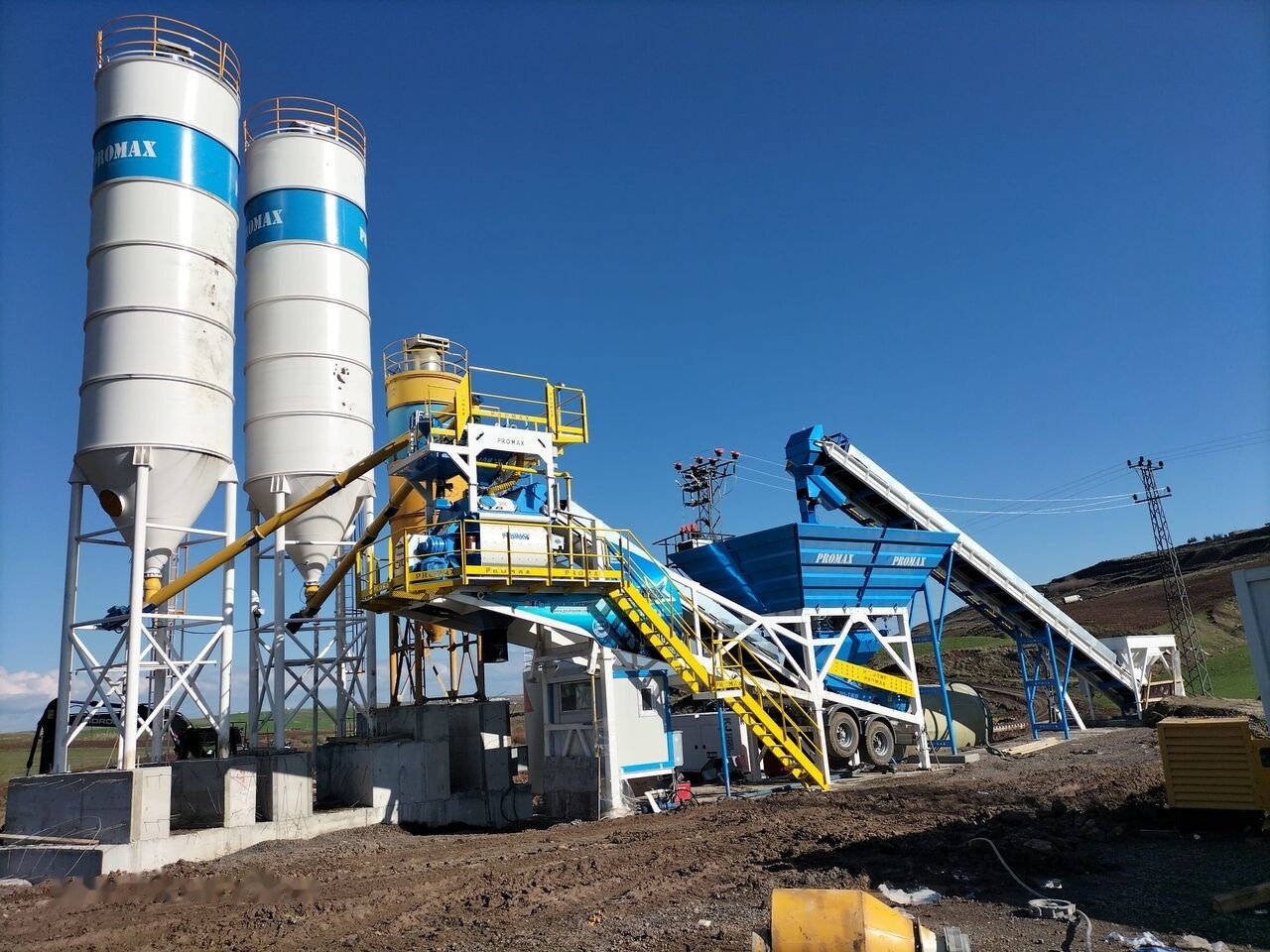 Promax Mobile Concrete Batching Plant PROMAX M100-TWN (100m³/h) - Trạm trộn bê tông: hình 3 Promax Mobile Concrete Batching Plant PROMAX M100-TWN (100m³/h) - Trạm trộn bê tông: hình 3