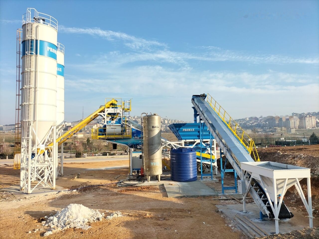 Promax Mobile Concrete Batching Plant PROMAX M100-TWN (100m³/h) - Trạm trộn bê tông: hình 2 Promax Mobile Concrete Batching Plant PROMAX M100-TWN (100m³/h) - Trạm trộn bê tông: hình 2