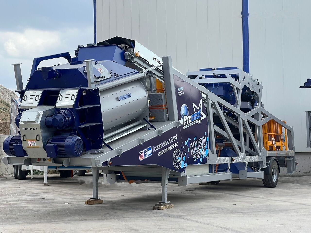 Promax Mobile Concrete Batching Plant PROMAX M120-TWN DT (120m³/h) - Trạm trộn bê tông: hình 5 Promax Mobile Concrete Batching Plant PROMAX M120-TWN DT (120m³/h) - Trạm trộn bê tông: hình 5