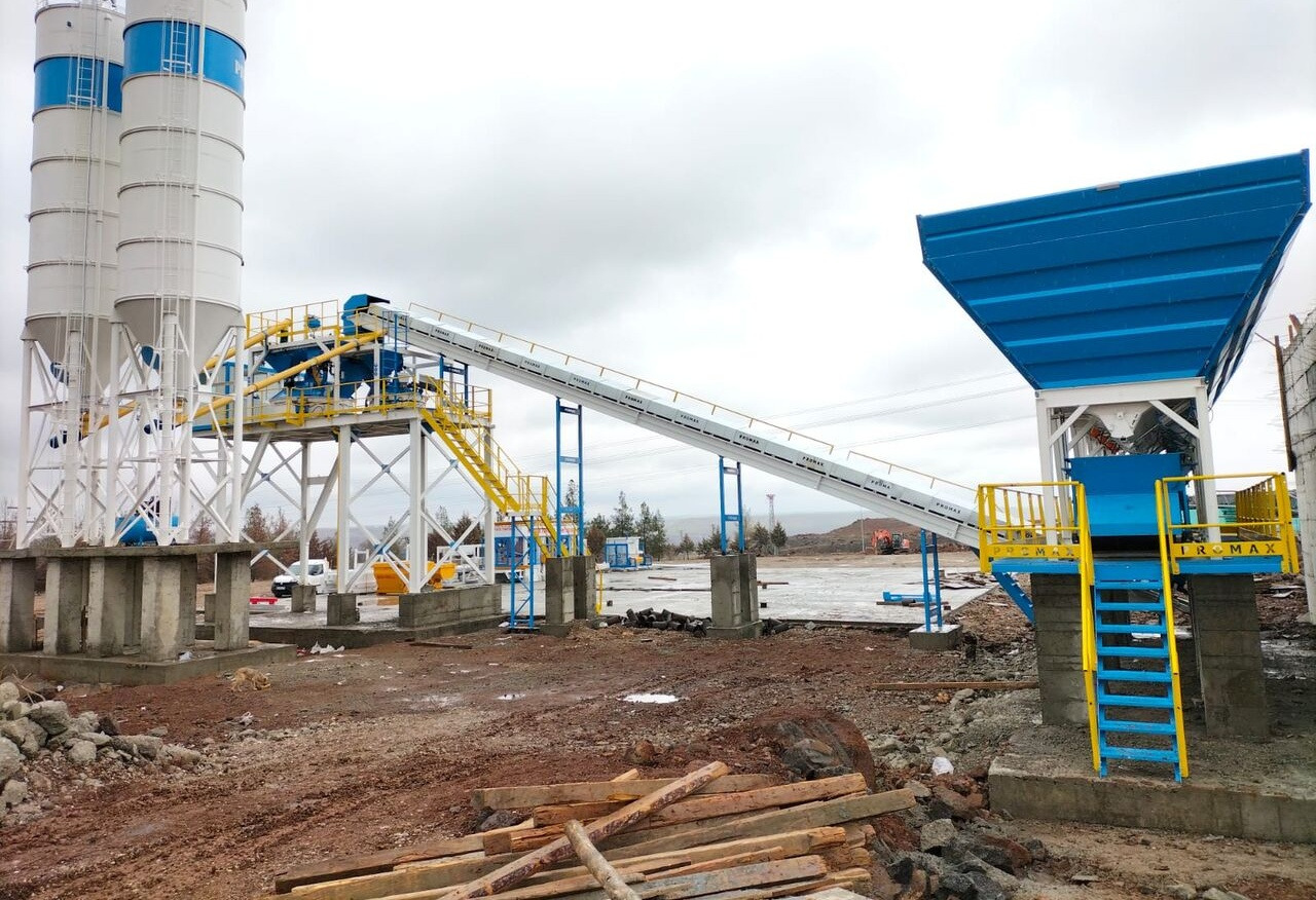 Promax Stationary Concrete Batching Plant with Double Planetary Mixer - Trạm trộn bê tông: hình 2 Promax Stationary Concrete Batching Plant with Double Planetary Mixer - Trạm trộn bê tông: hình 2