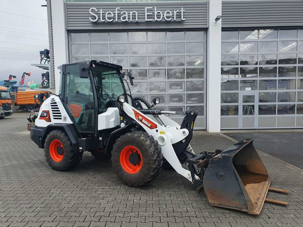 Bobcat L75 / Palettengabel & Schaufel / nur 163h! - Máy xúc lật bánh lốp: hình 1 Bobcat L75 / Palettengabel & Schaufel / nur 163h! - Máy xúc lật bánh lốp: hình 1
