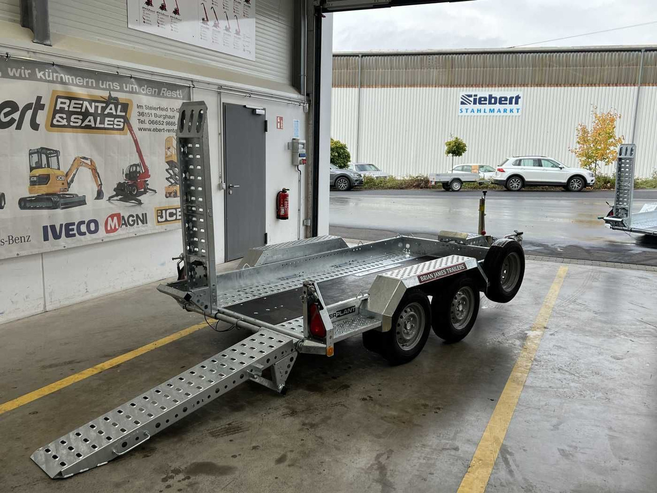 Brian James Cargo Digger Plant 2 / Länge: 2.800mm / 2.700kg - Rơ moóc thùng thấp: hình 5 Brian James Cargo Digger Plant 2 / Länge: 2.800mm / 2.700kg - Rơ moóc thùng thấp: hình 5