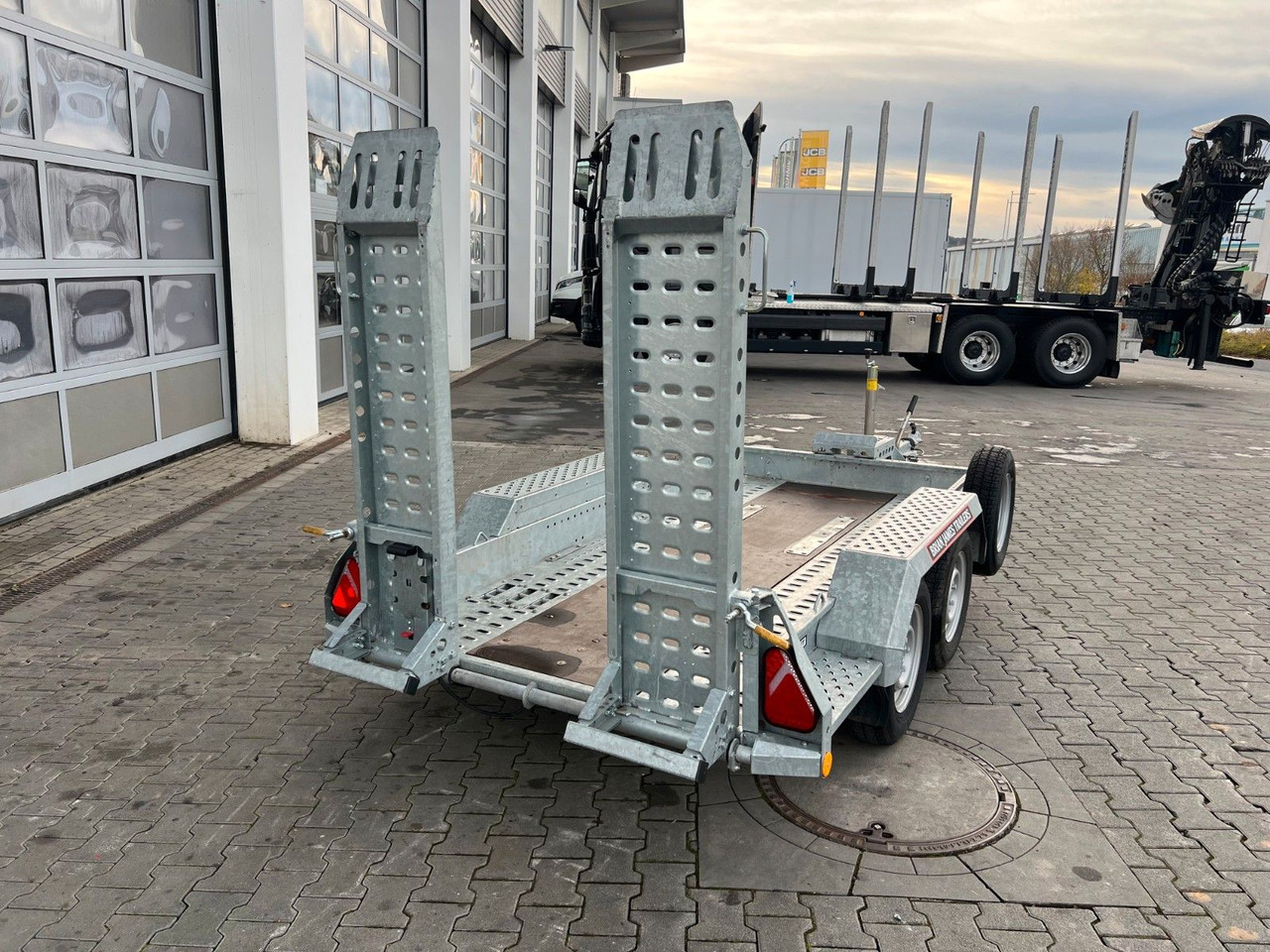 Brian James Cargo Digger Plant 2 / Länge: 2.800mm / 3.500kg - Rơ moóc thùng thấp: hình 4 Brian James Cargo Digger Plant 2 / Länge: 2.800mm / 3.500kg - Rơ moóc thùng thấp: hình 4