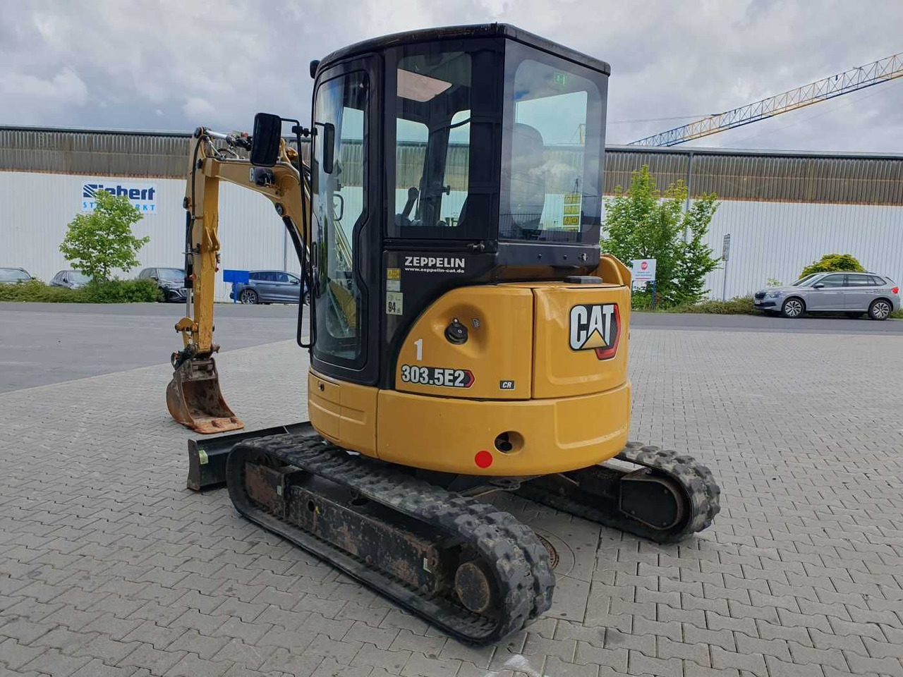 CAT 303.5E2CR / nur 2.107h! / 1x Tieflöffel / 2021 - Máy xúc mini: hình 5 CAT 303.5E2CR / nur 2.107h! / 1x Tieflöffel / 2021 - Máy xúc mini: hình 5