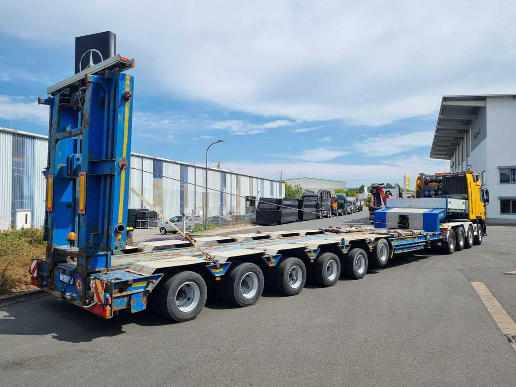 Goldhofer STZ-H6-57/80A Teleskop-Tieflader Waggontransport - Sơ mi rơ moóc thùng thấp: hình 3 Goldhofer STZ-H6-57/80A Teleskop-Tieflader Waggontransport - Sơ mi rơ moóc thùng thấp: hình 3