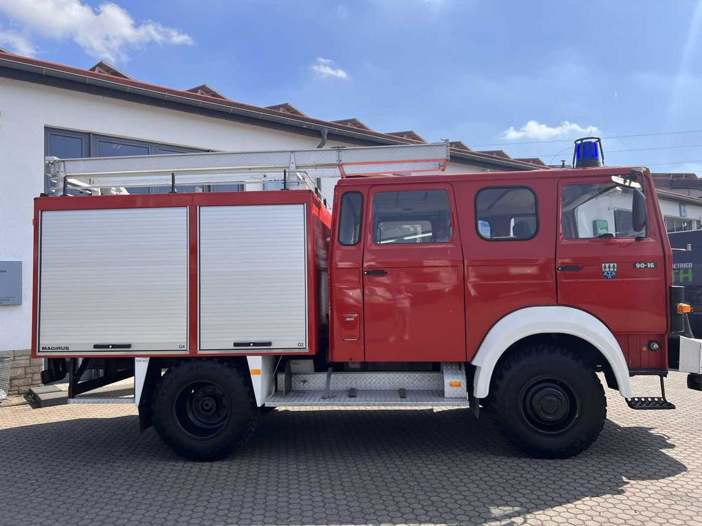 Xe tải cứu hỏa Iveco 90-16 AW 4x4 LF8 Feuerwehr Standheizung 9 Sitze: hình 8