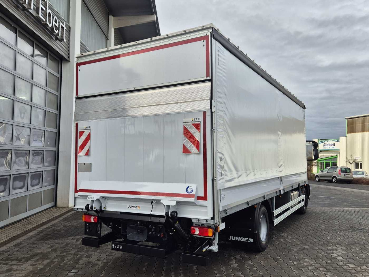 Xe tải thùng mui bạt mới Iveco Eurocargo ML140E28/P LBW Bär Schiebeplane AHK: hình 9