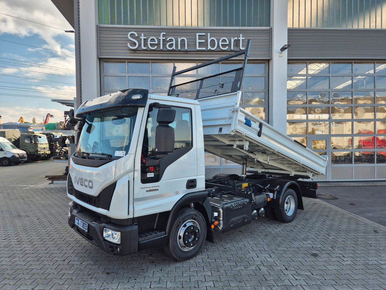 Iveco Eurocargo ML80E21 Meiller 2x AHK 3 Sitze - Xe ben: hình 1 Iveco Eurocargo ML80E21 Meiller 2x AHK 3 Sitze - Xe ben: hình 1