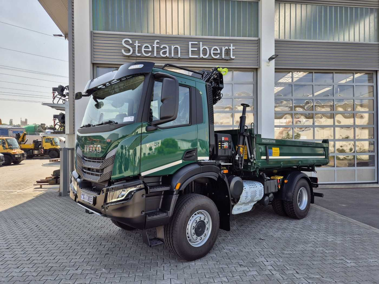 Iveco T-Way AD190T36W/P 4x4 HIAB X-HIDUO 118E-3 Funk - Xe ben, Xe cẩu tự hành: hình 2 Iveco T-Way AD190T36W/P 4x4 HIAB X-HIDUO 118E-3 Funk - Xe ben, Xe cẩu tự hành: hình 2