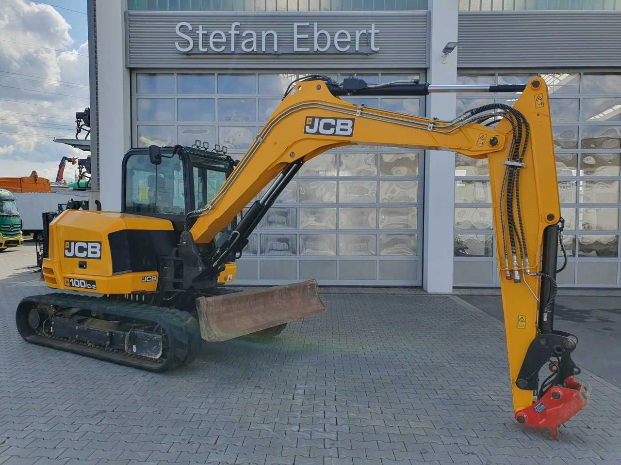 JCB 100C-2 / nur 471h! / 2022 / Lehnhoff HS08 - Máy xúc bánh xích: hình 1 JCB 100C-2 / nur 471h! / 2022 / Lehnhoff HS08 - Máy xúc bánh xích: hình 1