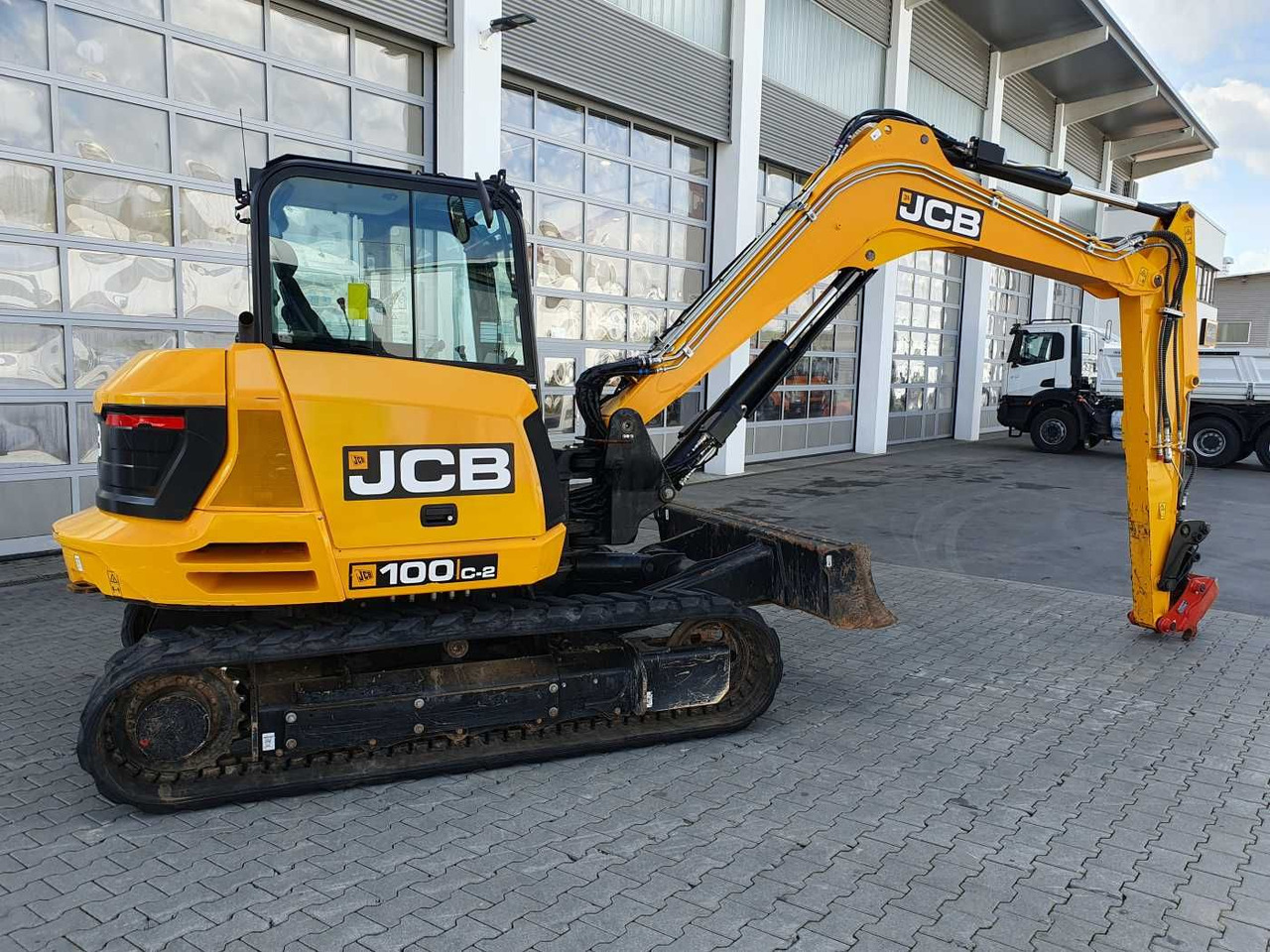 JCB 100C-2 / nur 471h! / 2022 / Lehnhoff HS08 - Máy xúc bánh xích: hình 2 JCB 100C-2 / nur 471h! / 2022 / Lehnhoff HS08 - Máy xúc bánh xích: hình 2